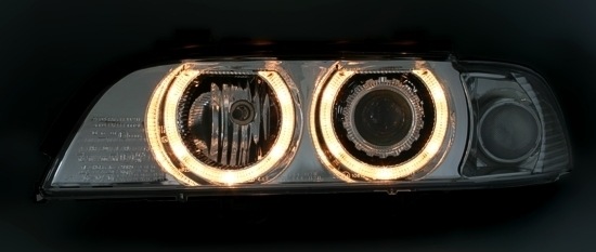 Actual product image Stag BMW E39 - Angel Eyes Headlights