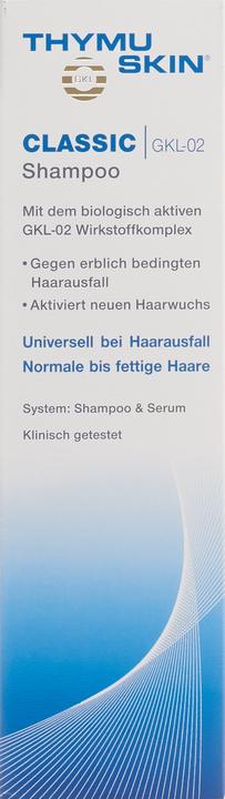 Actual product image Thymuskin Classic Shampoo (Liquid shampoo, 200 ml)