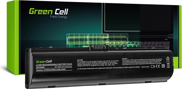 Actual product image GreenCell Cell HP05 Notebook Spare Part Battery (6 Cells, 4400 mAh)