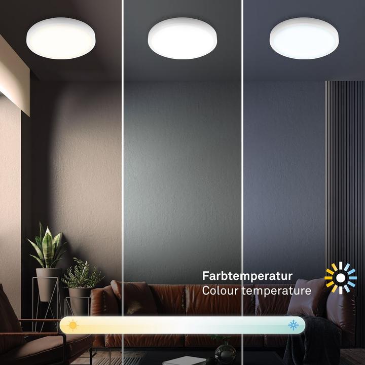 Produktbild Briloner WiFi TUYA + Bluetooth RGB/W CCT LED Panel, LED/21W (2100 lm)