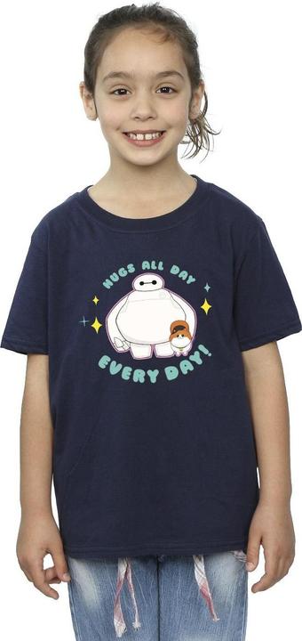 Produktbild Disney Big Hero 6 Baymax Hugs Everyday TShirt Mädchen (140, 146)
