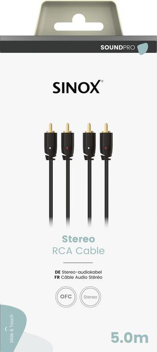 Produktbild Sinox SXA04205 (5 m, Cinch Kabel)