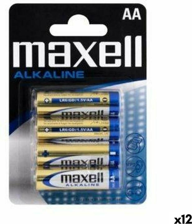 Produktbild Maxell Alkali-Mangan-Batterie LR06 (12 Stück) (12 Stk., AA)