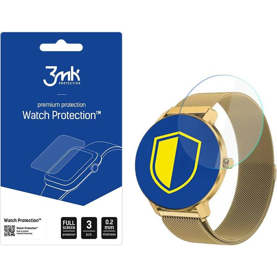 3MK Bemi ARI - Watch Protection™ v. FlexibleGlass Lite, Smartwatch Zubehör, Transparent