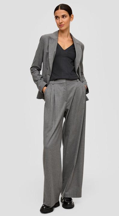 Produktbild s.Oliver Strickpullover Feinstrickpullover aus Viskosemix (36)