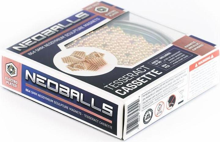 Actual product image Neoballs Sphere Magnets Rosegold - Tesseract Cassette