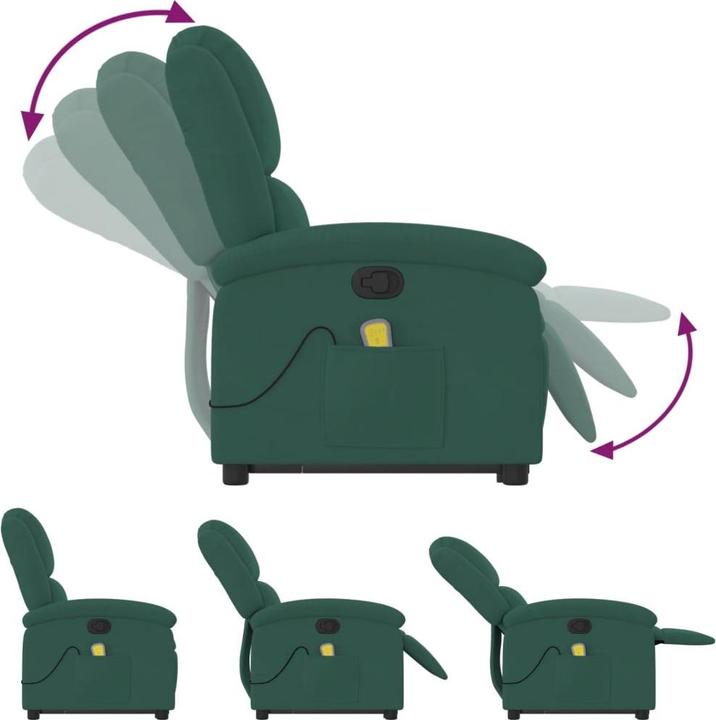 Image du produit vidaXL Massagesessel mit Aufstehhilfe