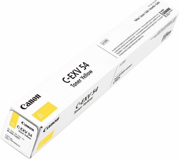 Actual product image Canon C-EXV 54 (Y)