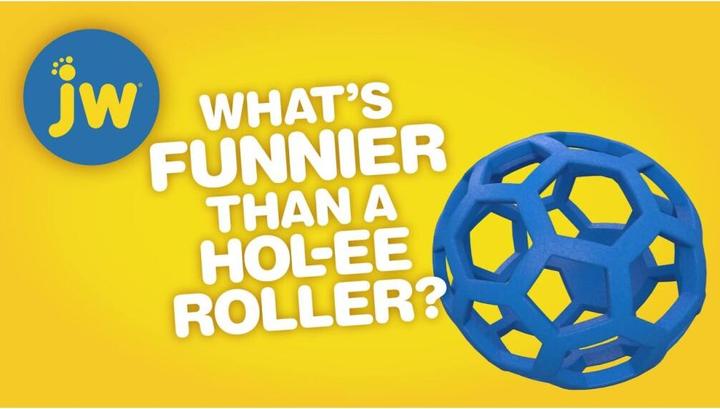 Actual product image JW Dog Toy Hol-ee Giggler, Ø 11 cm, Assorted (Dog chew toy)