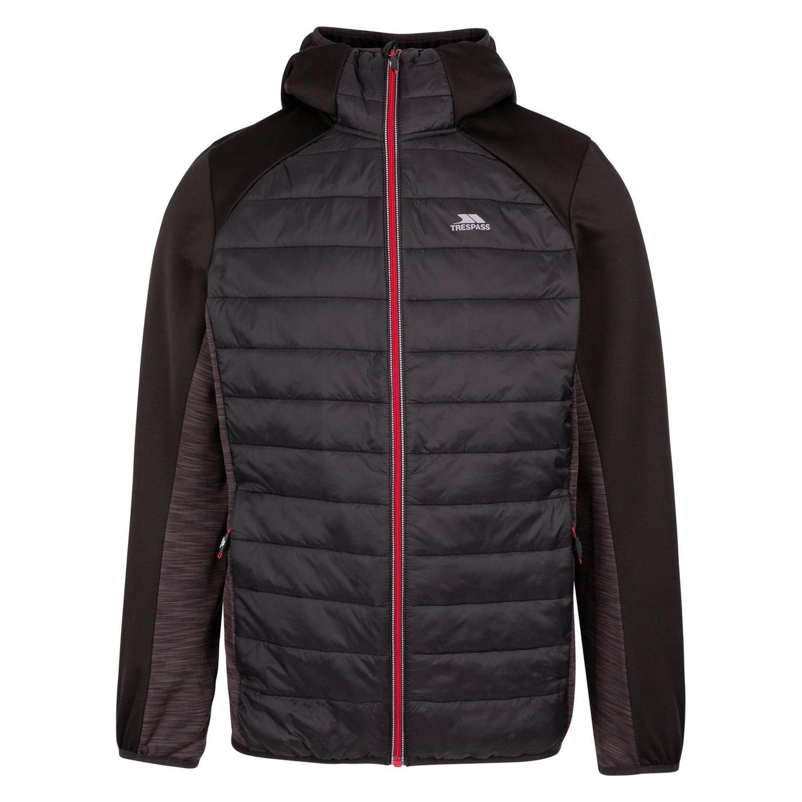 Trespass, Herren, Outdoorjacken, Darwood Jacke Aktiv (Xl), Schwarz, Xl