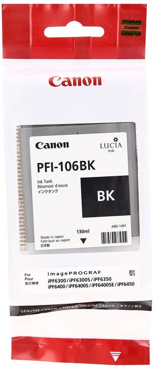 Produktbild Canon Pfi-106bk (BK)