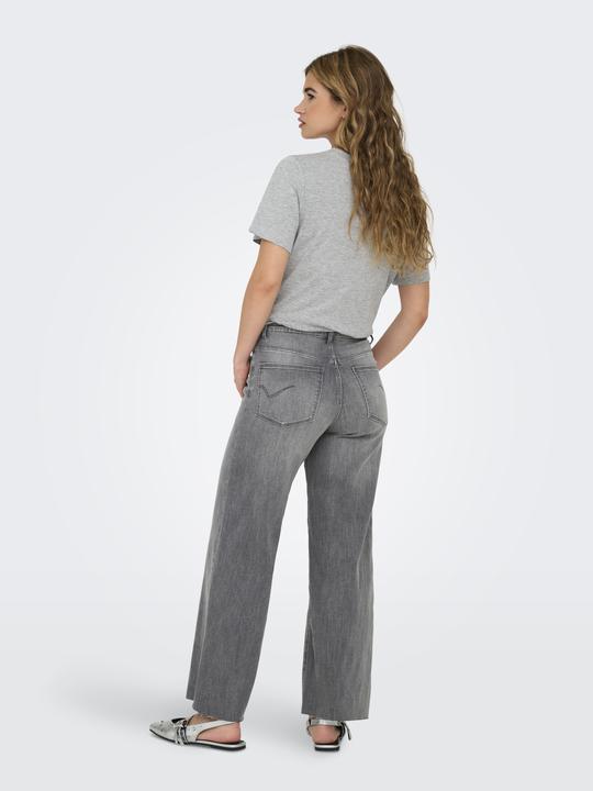 Produktbild Only ONLANN-MADISON Hohe Taille Verkürzt Jeans Jeans mit weitem Bein (34)