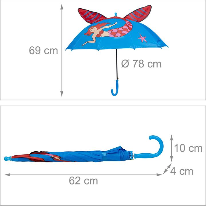 Immagine prodotto Relaxdays Ombrello per bambini