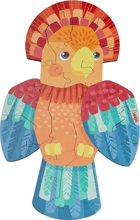 Produktbild Haba Puzzle 2in1 Papagei 21 Teile (21 Teile)