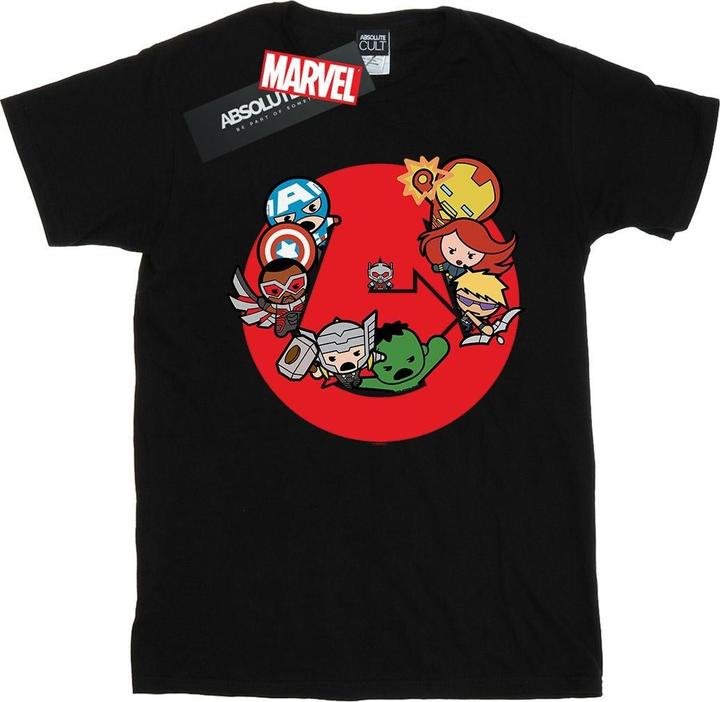 Image du produit - T-shirt KAWAII AVENGERS READY STEADY WAR - Homme (3XL)