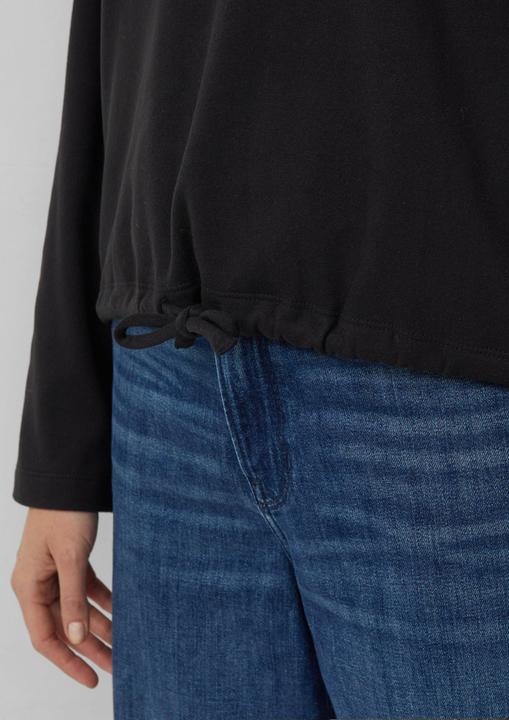 Produktbild s.Oliver Sweatshirt Weiches Sweatshirt mit Bindedetail (40)
