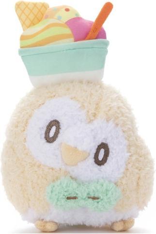 Produktbild Pokémon Rowlet Pokepiece Plush - 14 cm (8 cm)