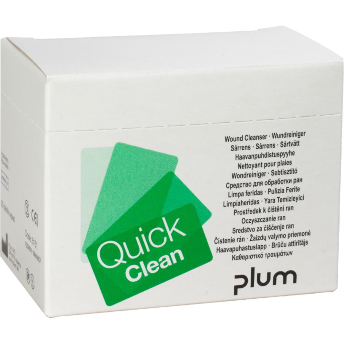 Plum QuickClean Box mit 20 Stück (204087)