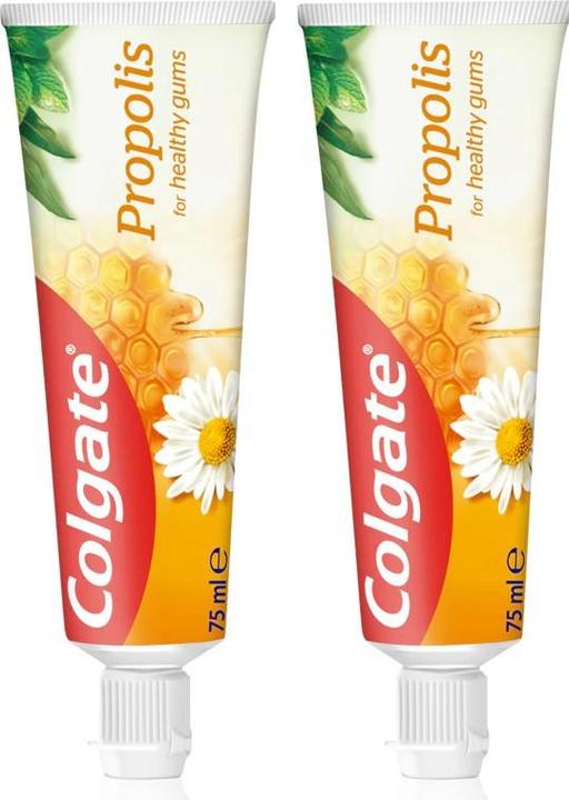 Colgate Propolis Healthy Gums Toothpaste for Sensitive Teeth - 2x75 ml (150 ml)