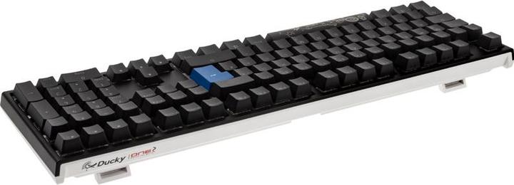 Actual product image Ducky ONE 2 Backlit PBT Gaming Keyboard, MX-Nature-White, RGB LED (DE, Cable)
