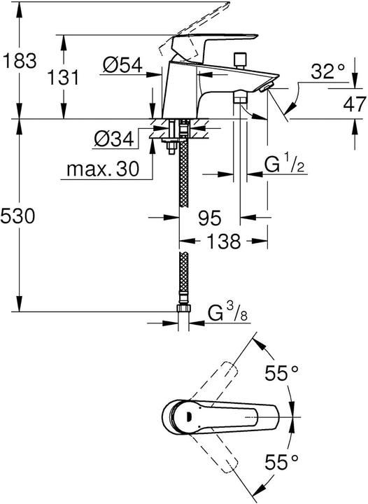Actual product image Grohe Start
