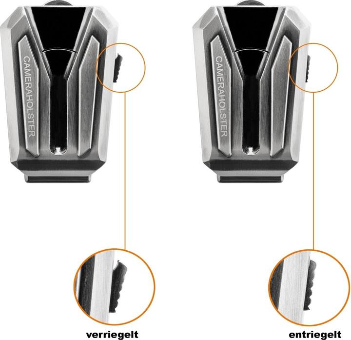 Produktbild Walimex pro Kamera Hüftgurt mit 2x V-Dock Argus (Hüftgurt)
