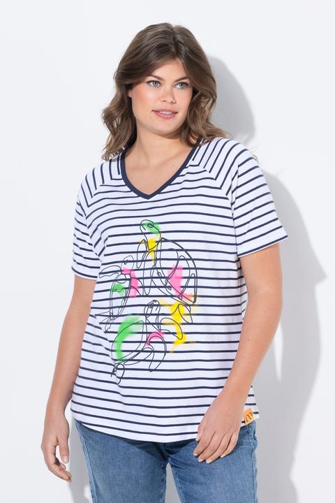 Immagine prodotto Laurasøn T-shirt con scollo a V e mezze maniche (44, 46)