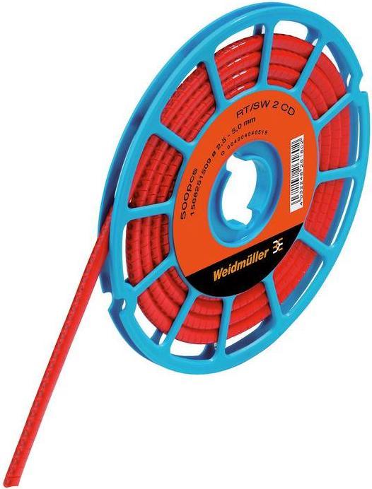 Image du produit Weidmüller Marqueur de câble 2 rt Conducteur Kst Ř3-5mm 1568251509