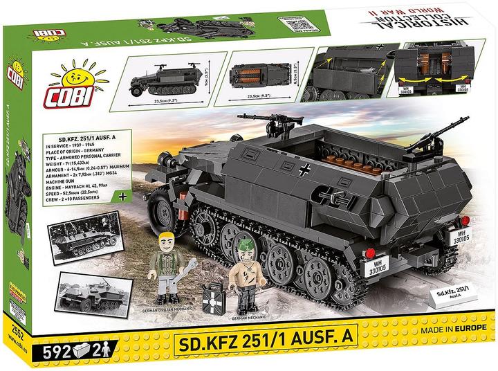 Actual product image Cobi Sd.Kfz.251/1 Ausf. A