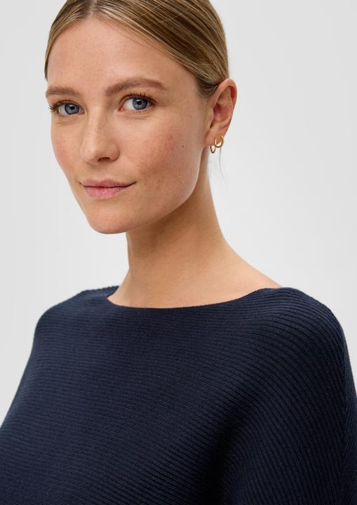 Image du produit s.Oliver Strickpullover Strickpullover mit Fledermausarm (48)