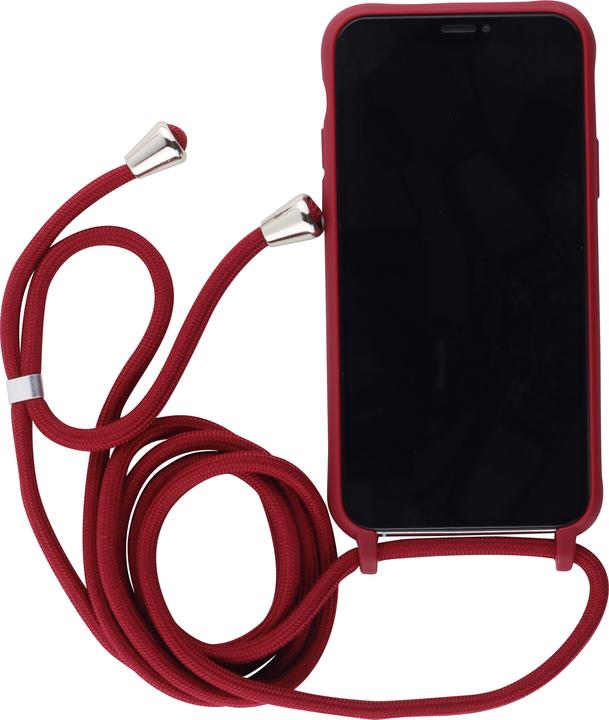 Produktbild PhoneLook Hülle Silikon Matte mit Seil (Apple iPhone 11)