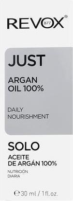 Actual product image Revoxb77 Just Argan Oil 100% (30 ml)