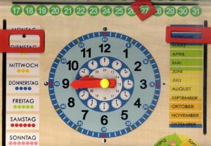 Produktbild Goula Kalenderuhr (Deutsch)