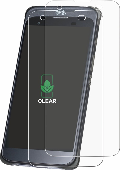 Produktbild ScreenLeaf Schutzfolie nachhaltiger Displayschutz Display Schutz Folie Klar Transparent (2 Stück, HTC 10)