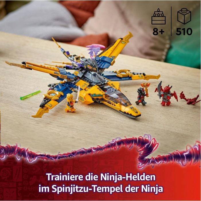 Actual product image LEGO Ras und Arins Super-Sturmflieger (71833, LEGO Ninjago)