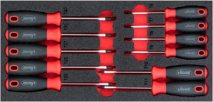 Vigor Soft Foam Insert 1/3+ Torx Screwdriver
