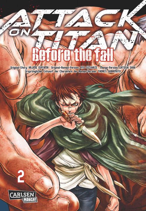 Produktbild Attack on Titan - Before the Fall, Band 02 (Deutsch, Hajime Isayama, 2015)
