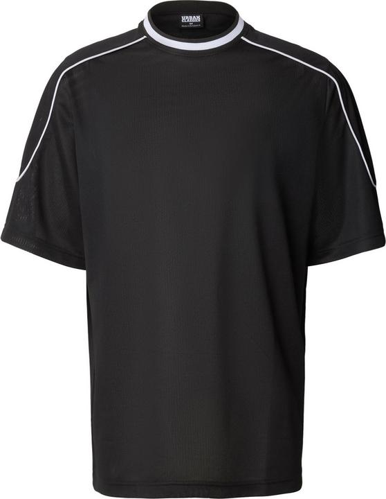 Produktbild Urban Classics Piping Mesh Oversized Tee black L (L)