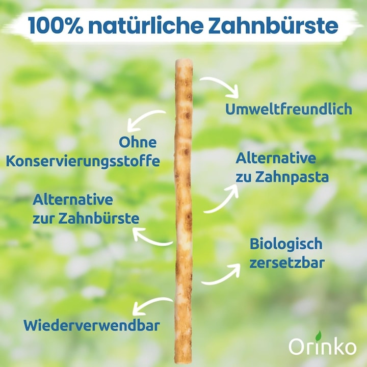 Image du produit Orinko Brosse à dents naturelle Miswak (6 x)