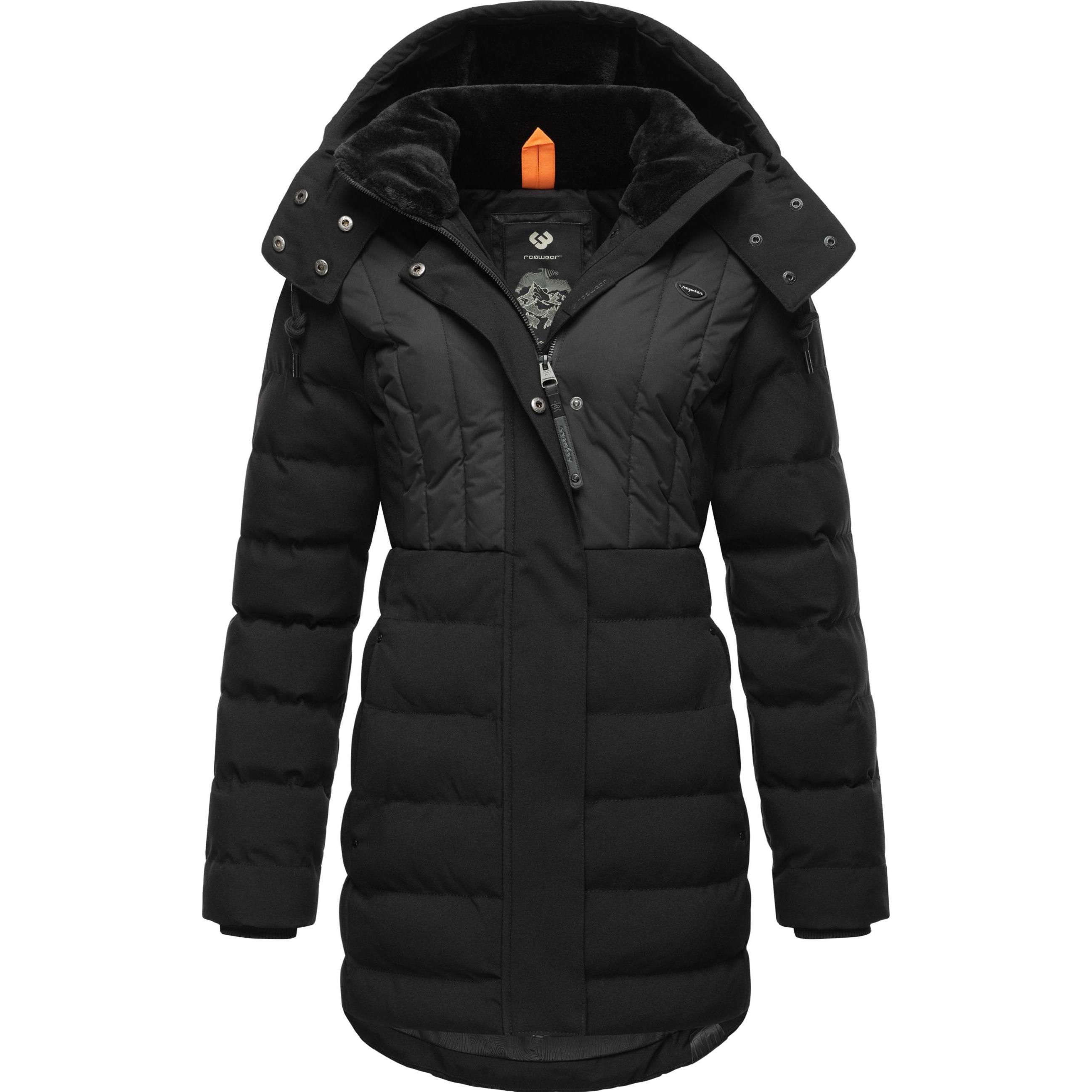 Ragwear, Damen, Jacke, Ashanta Block (L), Schwarz, L