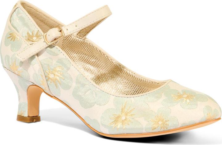 Actual product image Joe Browns Jacquard Floral Occasion Shoes (42)