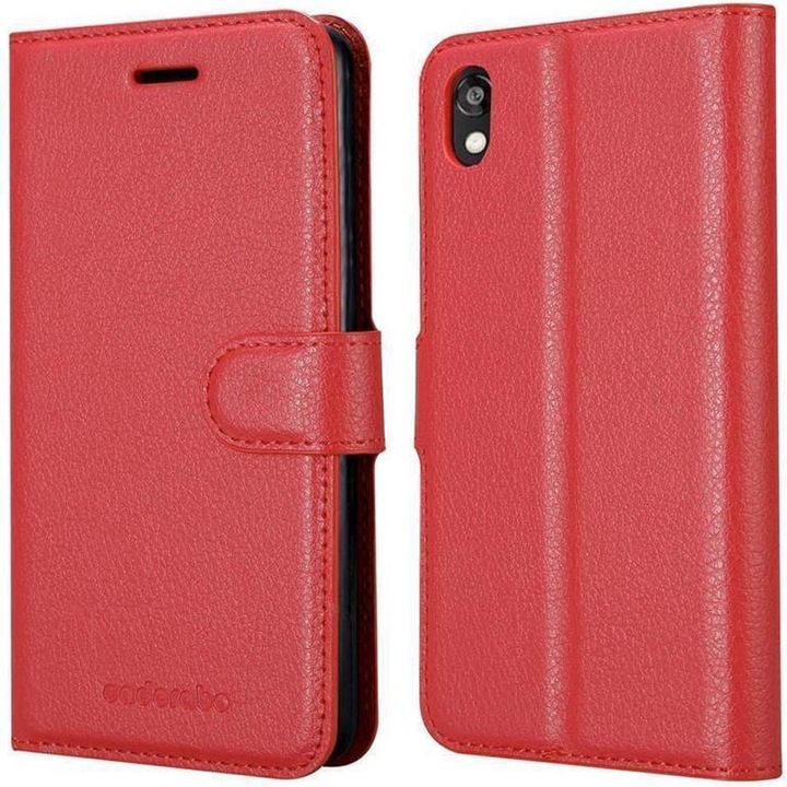 Actual product image Cadorabo Book with stand function cover (Honor 8s, LG G8s)