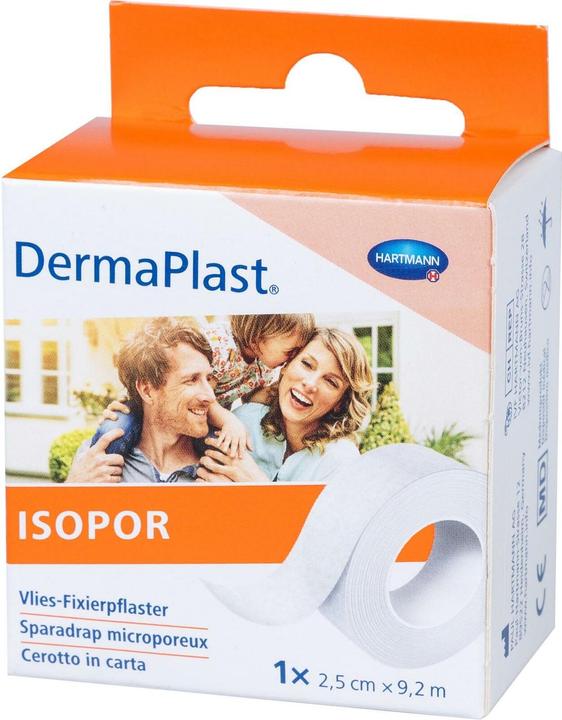 Actual product image DermaPlast Isopor Fleece Fixation Plaster (1 x)