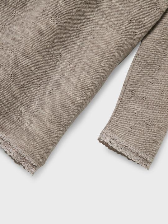 Produktbild Name it Nmfwang Wool Needle Ls Top Solid Noos (110)