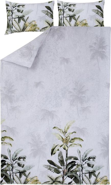 Domoletti BED COV SET COTTON BANANA TREE 200X220 (Bettwäsche Set, 200 x 220 cm, 50 x 70 cm)
