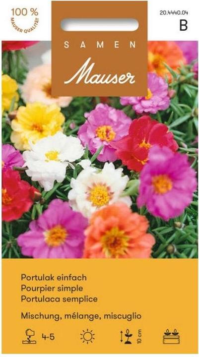 Image du produit Samen Mauser Portulak einfache Mischung (Graines de fleurs)