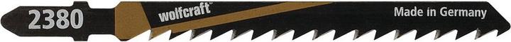 Produktbild wolfcraft 5 Stichsägeblätter HCS L=100mm T-Schaft