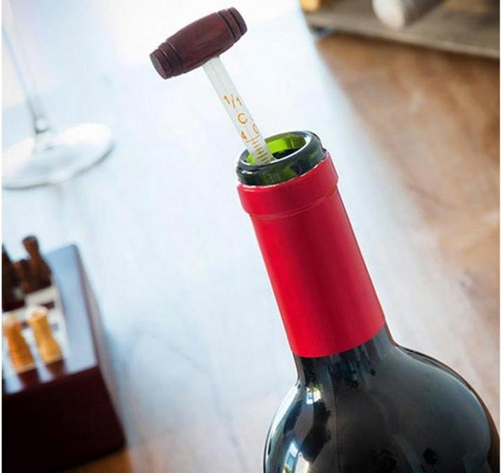 Produktbild Natura Punto Weinzubehörset (Tropfring, Weinverschluss, Weinthermometer)