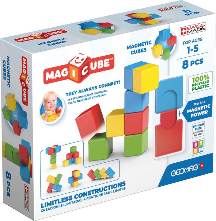Image du produit Geomag Magicube FULL COLOR RECYCLED 8 pièces