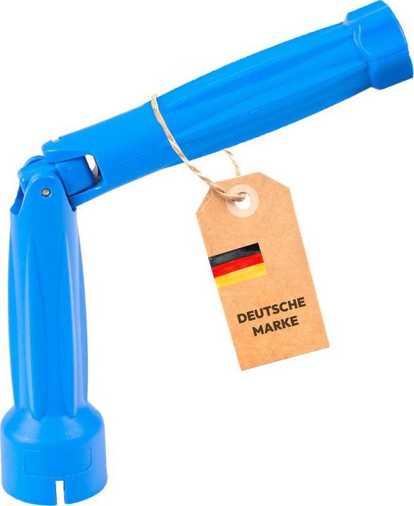 Dönges Universal WC Sitz Montageschlüssel, blau, 200 mm
